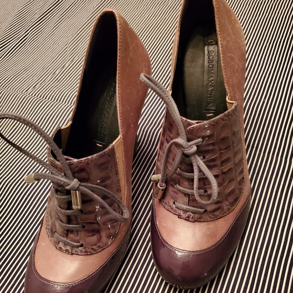 Leather shoes